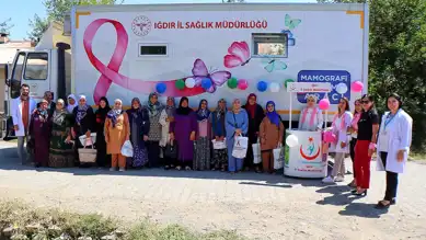 Mobil Kanser Tarama Aracı Köylere Ulaştı