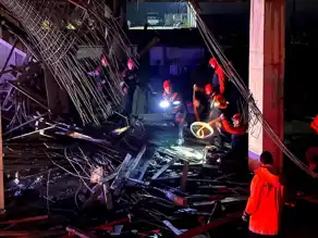 Trabzon'da İnşaat İskelesi Çöktü: 3 Yaralı, 1 Kayıp