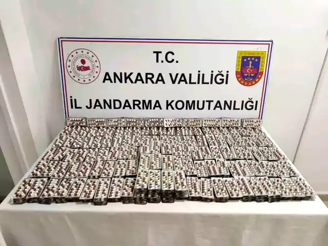 Ankara'da Büyük Uyuşturucu Baskını: Binlerce Hap Ele Geçirildi